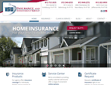 Tablet Screenshot of isuinsuranceandinvestmentgroup.com